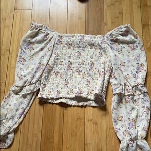 Wild Fable off the shoulder top